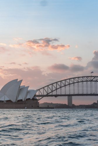 Sydney Harbour with Opera House and Sydney Harbour Bridge