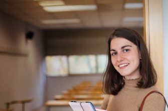 Female university student