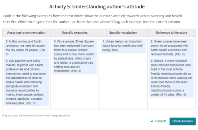 OUEEC activities with automated feedback 